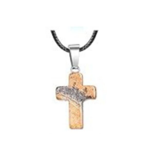 Cross Gemstone Pendant Charms Cross Quartz Crystal Charms for Necklace Earrings - Picture 1 of 1